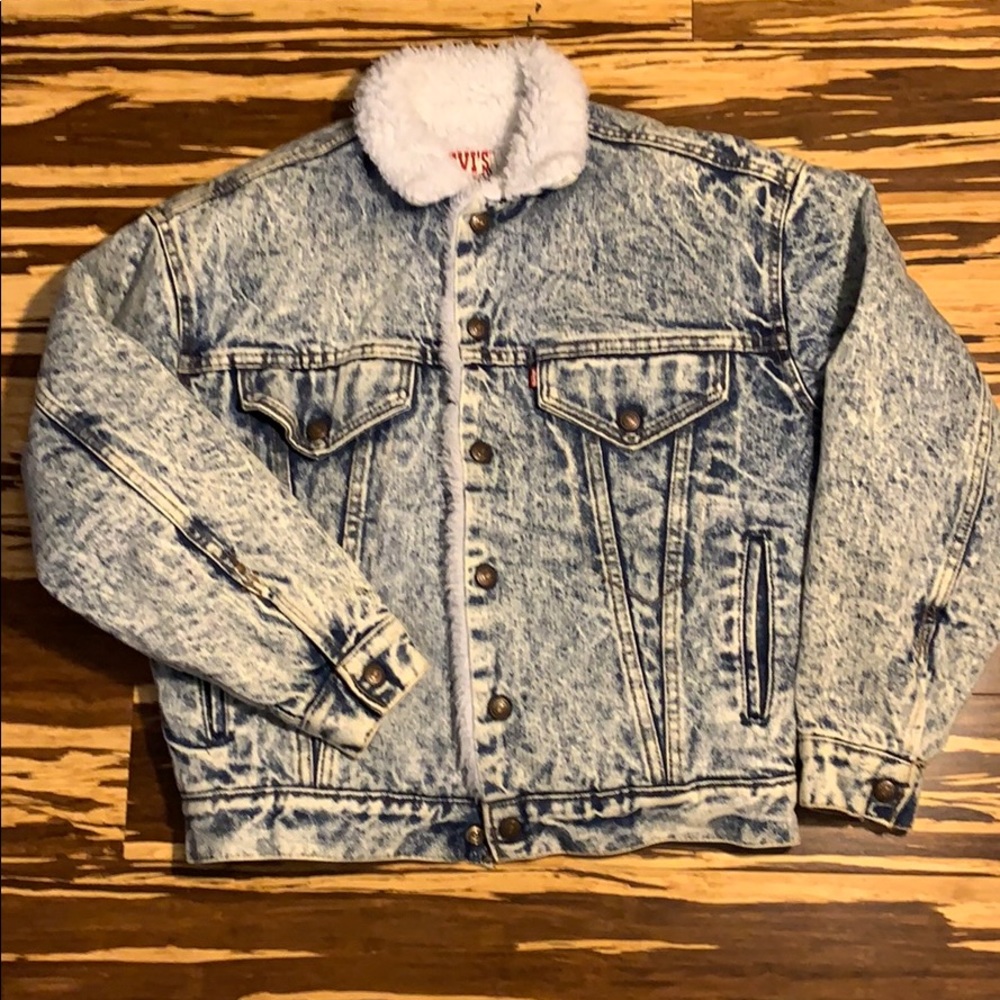 Vintage Levi’s Sherpa Denim Jacket
